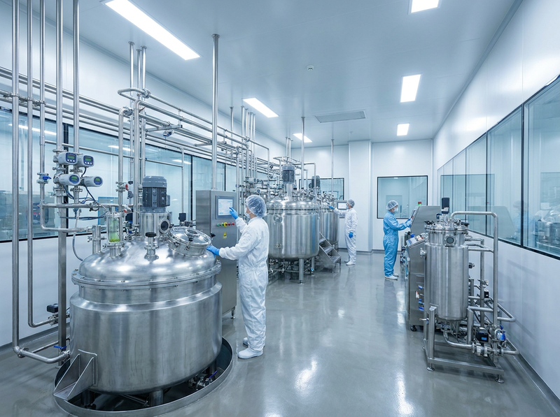 Biotech liquid filtration mixing vessels