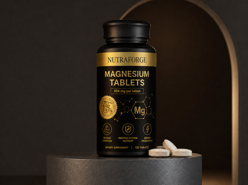 Magnesium tablets bulk 10 KG foil bag private label
