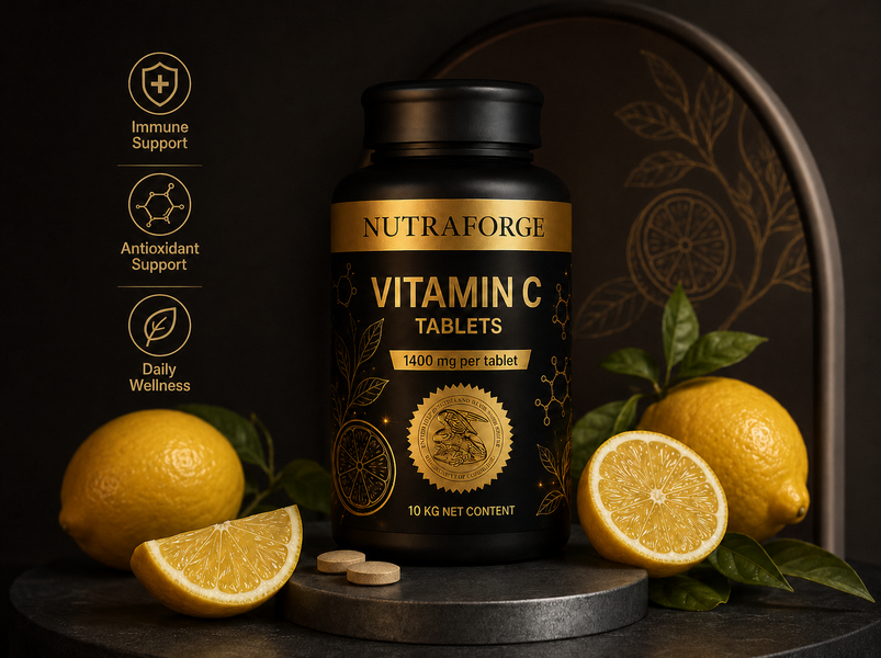 Vitamin C tablets bulk 10 KG foil bag private label
